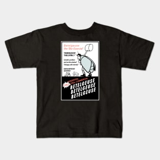 Beetlejuice Flyer - Dark Kids T-Shirt